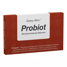 BIOMO Aktiva Probiot-kapslar, 15 kapslar
