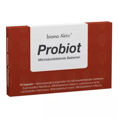 Biomo Active Probiot Kapslar, 15 st
