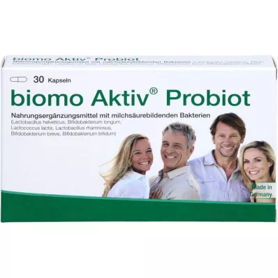 BIOMO Aktiva Probiot-kapslar, 30 kapslar