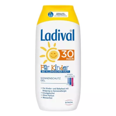 LADIVAL Allergisk hudgel för barn LSF 30, 200 ml