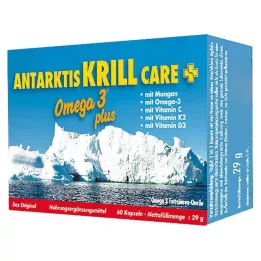 ANTARKTIS Krill Care Kapslar, 60 Kapslar