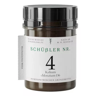 Schüssler No.4 Potassium chloratum D 6 tabletter, 400 st Schüssler No.4 Potassium chloratum D 6 tabletter, 400 st