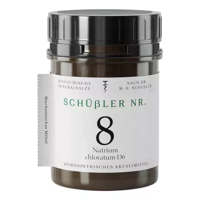 Schüssler No.8 Sodium chloratum D 6 tabletter, 1000 st