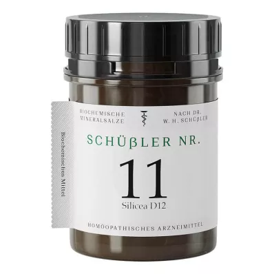 Schüssler No.11 Silicea D 12 tabletter, 400 st Schüssler No.11 Silicea D 12 tabletter, 400 st