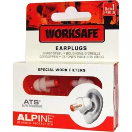 ALPINE WORKSAFE Öronproppar, 2 st