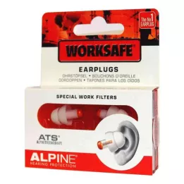 ALPINE WORKSAFE Öronproppar, 2 st