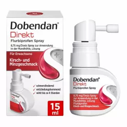 DOBENDAN Direkt Flurbiprofen Spray 8,75 mg/dos.mun, 15 ml