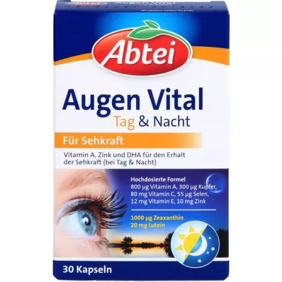 ABTEI Eyes Vital Dag &amp; Natt Kapslar, 30 st