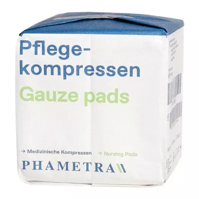PFLEGEKOMPRESSEN Non-woven 10x10 cm icke-steril 4-faldig, 100 st