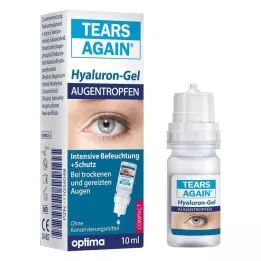 TEARS AGAIN® Hyaluron gel ögondroppar, 10 ml