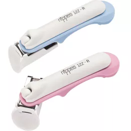 NIPPES Säker nagelklippare för spädbarn No.122R, 1 st