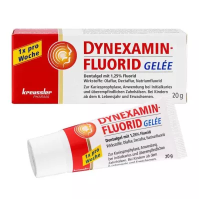 Dynexamine fluorid jelly dental gel, 20 g Dynexamine fluorid jelly dental gel, 20 g