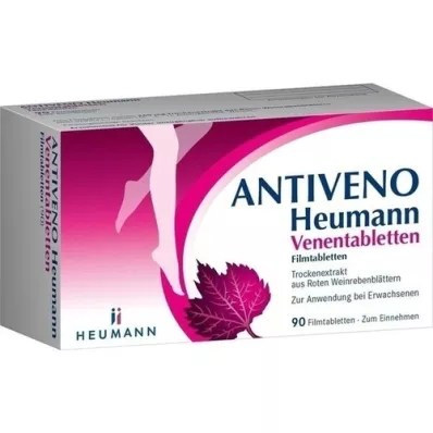ANTIVENO Heumann venösa tabletter 360 mg filmdragerade tabletter, 90 st