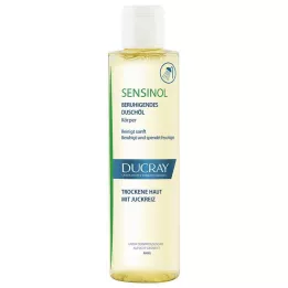 Ducray Sensinol lugnande rengöringsolja/duscholja, 200 ml