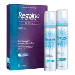 Regaine Women Foam 50 mg/g, 2X60 g