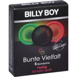 BILLY BOY färgglad variation, 5 st