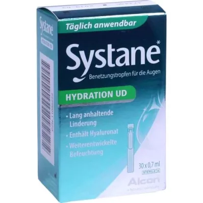SYSTANE HYDRATION UD Vätskedroppar för ögonen, 30X0,7 ml