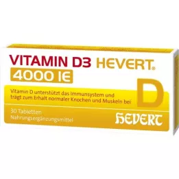 VITAMIN D3 HEVERT 4 000 I.U. tabletter, 30 st