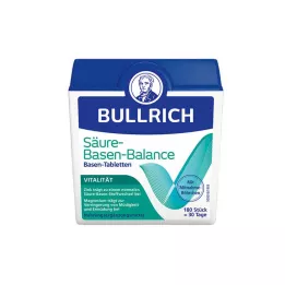BULLRICH Syra-bas-balanstabletter, 180 st