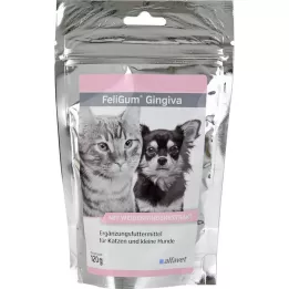 FELIGUM Gingiva tuggdroppar för katter/små hundar, 120 g