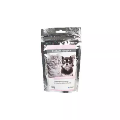 Feligum Gingiva tuggdroppar för katter/små hundar, 120 g Feligum Gingiva tuggdroppar för katter/små hundar, 120 g