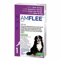 AMFLEE 402 mg spot-on lösning för mycket stora hundar 40-60 kg, 3 st