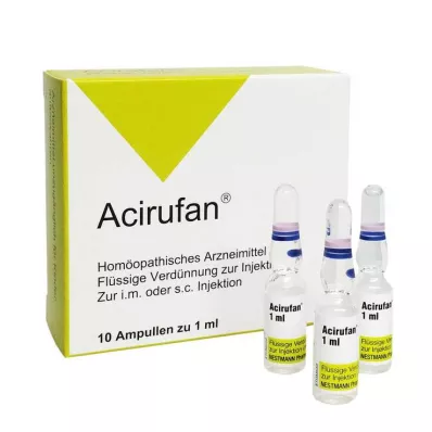 ACIRUFAN Ampuller, 10 st ACIRUFAN Ampuller, 10 st