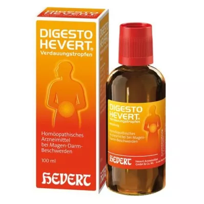 DIGESTO Hevert digestionsdroppar, 100 ml