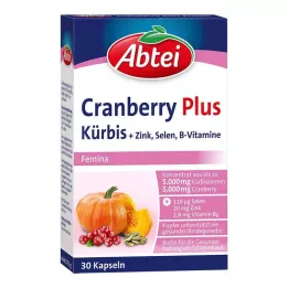 ABTEI Pumpa Plus Tranbär Kapslar, 30 Kapslar
