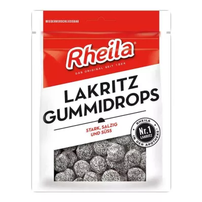 RHEILA Lakritsgummidroppar med socker, 90 g