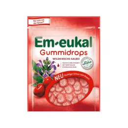EM-EUKAL Wild Cherry Salvia sockerdroppar, 90 g