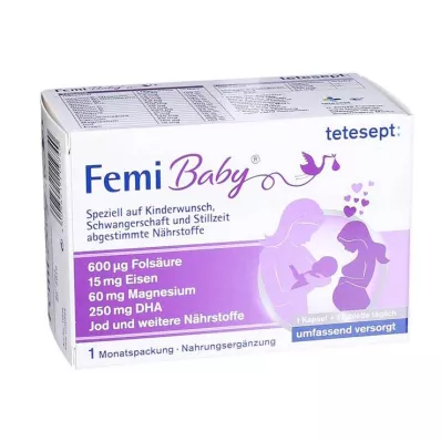 TETESEPT Femi Baby Filmdragerade tabletter+mjuka kapslar, 2X30 st