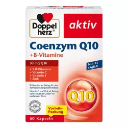 DOPPELHERZ Coenzym Q10+B Vitaminkapslar, 60 kapslar