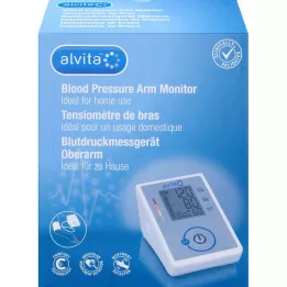 ALVITA Blodtrycksmätare för överarm, 1 st
