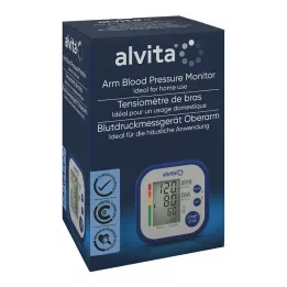 ALVITA Blodtrycksmätare för överarm, 1 st
