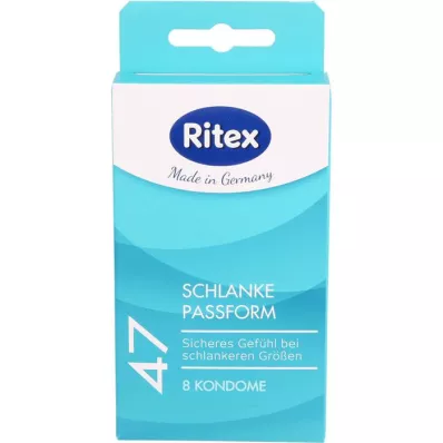 RITEX 47 kondomer, 8 st