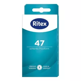 RITEX 47 kondomer, 8 st