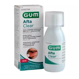 GUM Afta Clear Munskölj, 120 ml