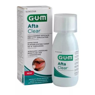 GUM Afta Clear Munskölj, 120 ml