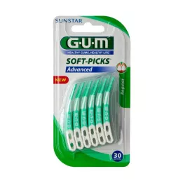 GUM Soft-Picks Advanced ordinarie, 30 st