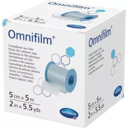 OMNIFILM Fixeringsgipsfolie 5 cmx5 m, 1 st