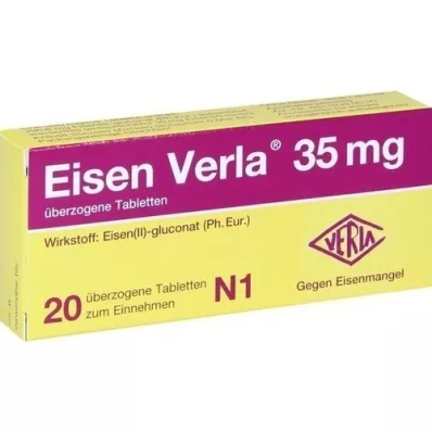 EISEN VERLA 35 mg dragerade tabletter, 20 st