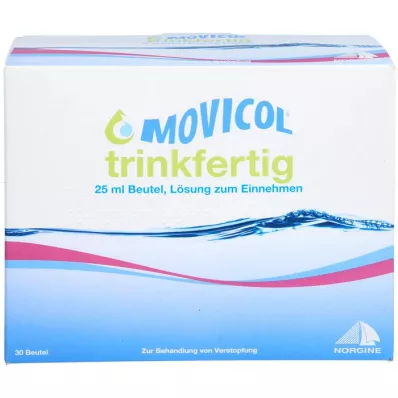 MOVICOL drickfärdig 25 ml påse Oral lösning, 30 st