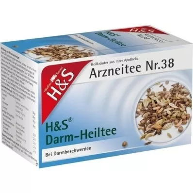 H&amp;S Intestinal Healing Tea Filterpåse, 20X2,0 g