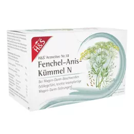 H&amp;S Fänkål-Anis-Kummin N Filterpåse, 20X2,0 g
