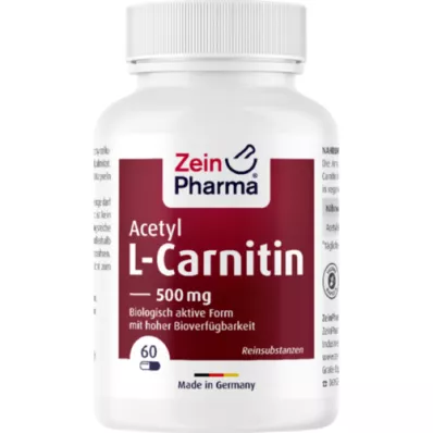 ACETYL-L-CARNITIN KAPSLAR, 60 st