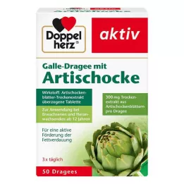 DOPPELHERZ Bile lozenge med kronärtskocka, 50 st