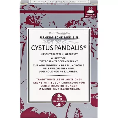 CYSTUS Pandalis pastiller, 66 st