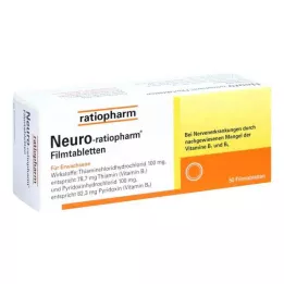 NEURO-RATIOPHARM Filmdragerade tabletter, 50 st