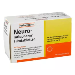 NEURO-RATIOPHARM Filmdragerade tabletter, 100 st